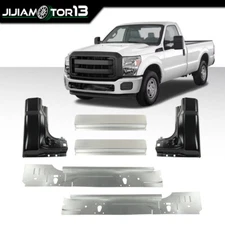 For For 99-16 Ford Super Duty 2 Door Regular Cab 6Pcs Rocker Panel Inner Cab Kit