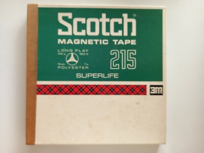 Scotch Magnetic Tape 215-18  Long Play Superlife 18cm 540 m
