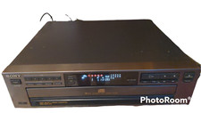 Sony CDP-C321 5 Compact Disc Changer CD Player No remote tested