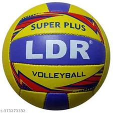 Hand Stitched Durable & Soft LDR Super PU Volleyball For Outdoor Sport Players