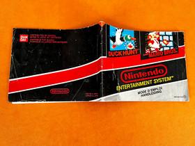 Super Mario Bros  Duck Hunt NINTENDO NES - FAH- NOTICE