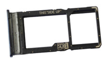 OEM MOTOROLA MOTO G 5G PLUS REPLACEMENT BLUE MICRO SD SIM CARD TRAY