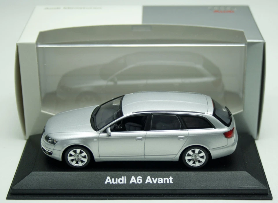 Audi A6 Avant 3.2 quattro C6 Bj. 2004-2008, Metallo Argentato, MINICHAMPS M.1 : - Immagine 4 di 4