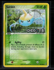 Pokemon 2005 EX Deoxys Surskit #78/107 on eBay