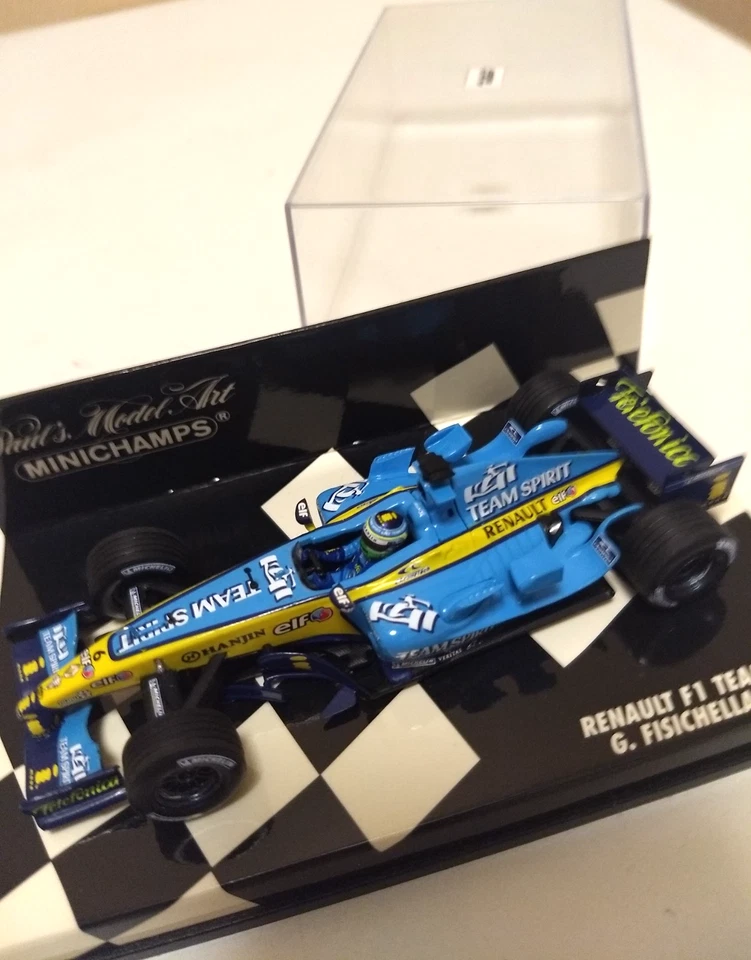 MINICHAMPS 1/43 RENAULT F1 Team R25 GIANCARLO FISICHELLA 2005 400050006 - Immagine 3 di 4