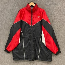 Vintage Sydney Swans Vivid Mens Jacket Size XL Red Black AFL Hidden Hood A7203