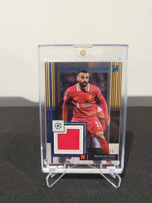 Mohamed Salah 2024-2025 Topps Museum Relic /75