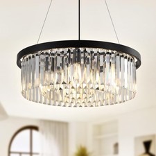 Elegant Pendelleuchte Modern Leuchter Wohnzimmerlampe Höhenverstellbar 60CM