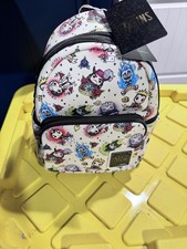 Loungefly Disney Villains Mini Backpack White...