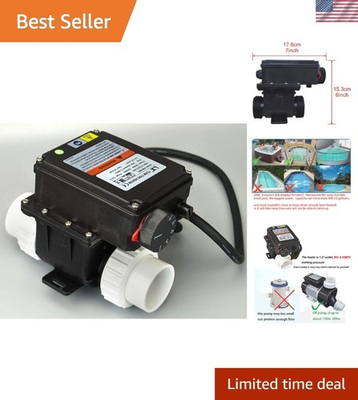 #ad 110V 2KW Hot Tub Thermostat with Adjustable Temp for Outdoor Enjoyment $227.44