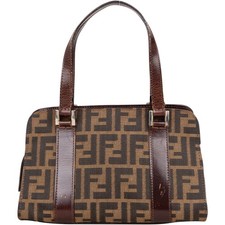 Borsa a mano Fendi FF Monogram Zucca