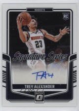 2024-25 Panini Donruss Optic Signature Series Trey Alexander #SS-ALX Auto 1cx3