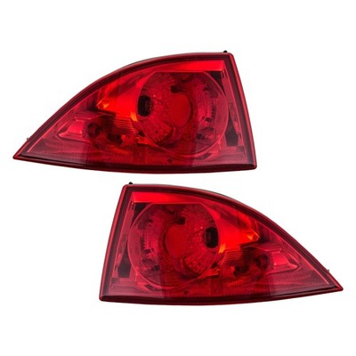 For Buick Lucerne 06-11 Tail Light Lens and Housings Driver & Passenger Side