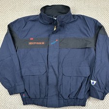 Workrite Benchmark FR Gold Standard Bomber Jacket Mens XL-R Navy NomexIII Aramid