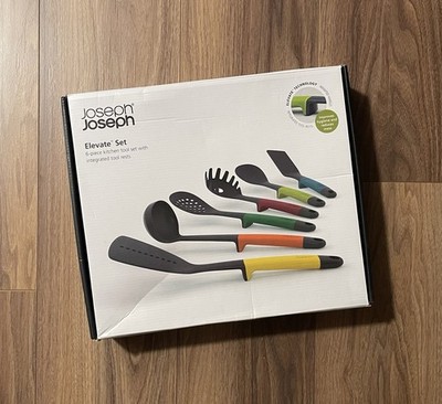 Joseph Joseph Elevate Set of Six (6) Utensils 6-Piece Elevate Set   NEW