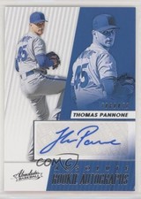 2019 Panini Chronicles Absolute Rookie Auto Thomas Pannone #ARA-TP Auto 01xd