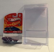 Hot Wheels Classics Series 5 #17/30 '59 Cadillac Funny Car in Purple - 5 Spoke B