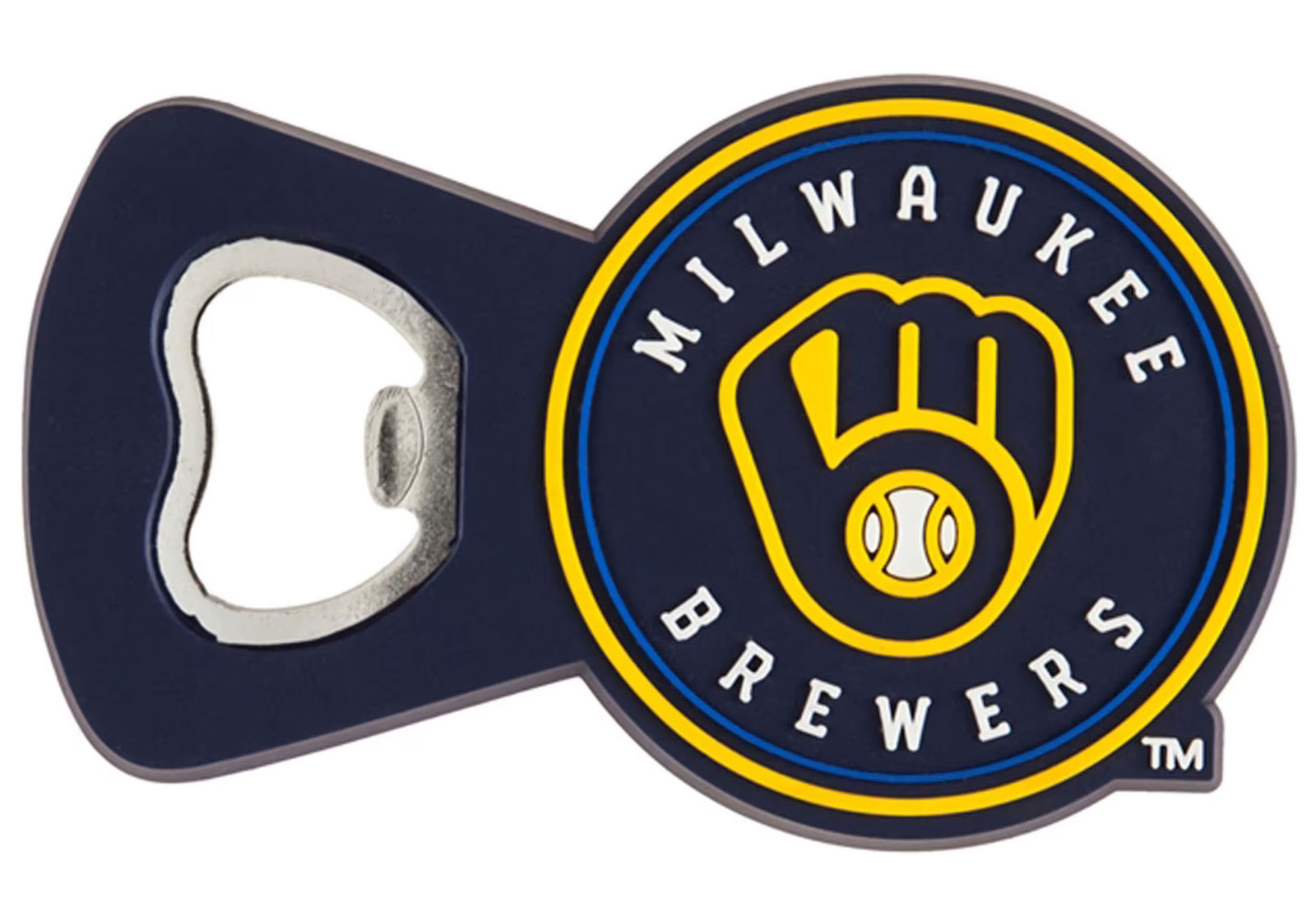 Открывалка для бутылок с магнитом из ПВХ Milwaukee Brewers 1890₽