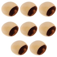 8 vassoi in noce - per giochi a vento - pezzi di ricambio per giochi a vento in noce