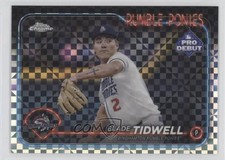 2024 Topps Pro Debut Chrome X-Fractor Blade Tidwell #PDC-105 9h0