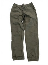 Art Class Boys Size 16 Jogger Pants Olive Green Drawstring