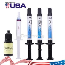 Dental Medium Flowable Composite Resin Light Cure Etching Gel Bonding Adhesive