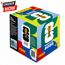 Panini FIFA World Cup 2026 Football Sticker Collection Box – 350 Stickers