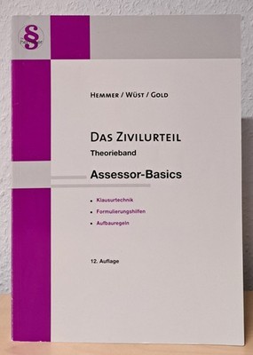 Das Zivilurteil - Therorieband - Assesor-Basics - 12. Auflage - Hemmer Wüst