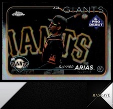 2024 Topps Pro Debut #PDC-78 Rayner Arias Chrome ACL Giants