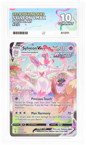 Sylveon VMAX graded ACE 10 for sale on eBay