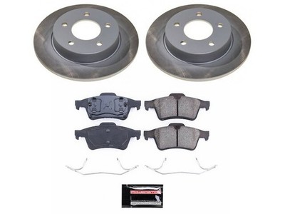 Rear Brake Pad and Rotor Kit fits Mazda 3 2004-2005 2.0L 4 Cyl 63GKMGKK