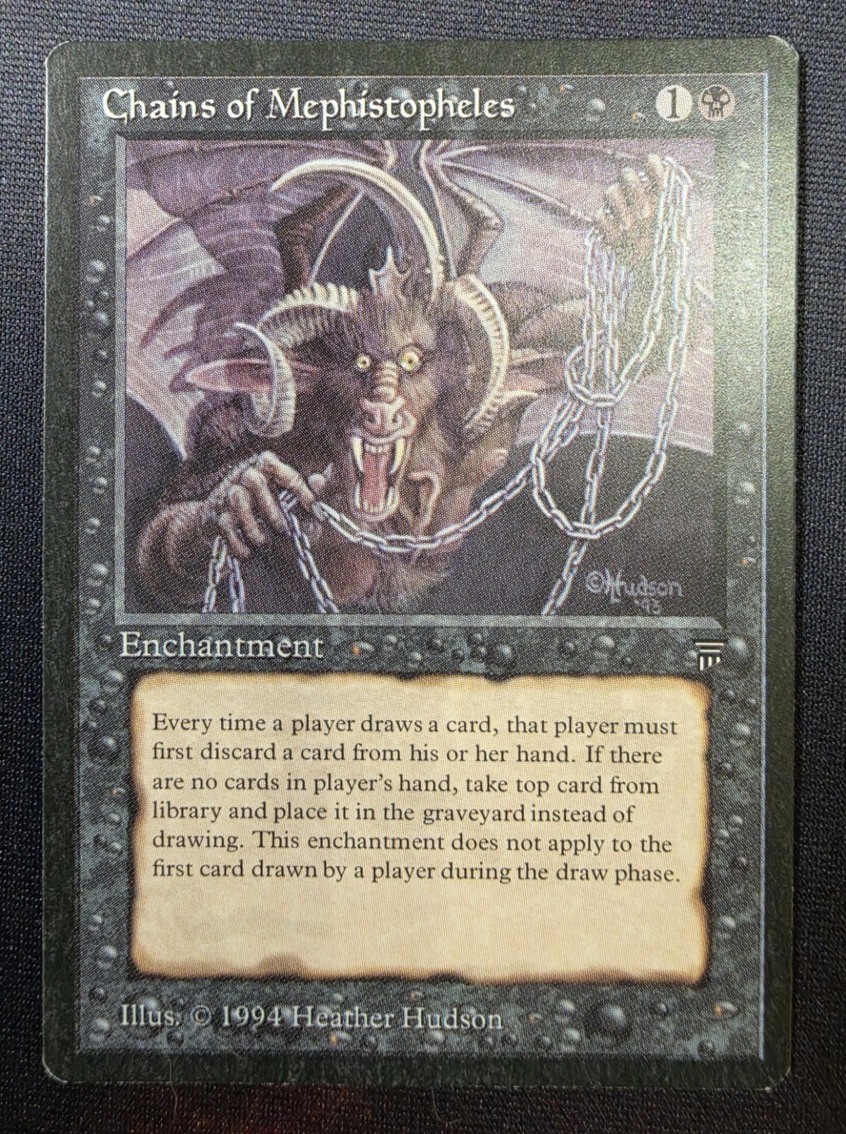 Chains of Mephistopheles 1994 Legends Base Price Guide - Sports