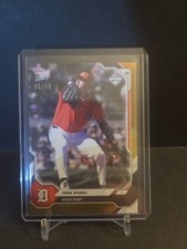 2025 Topps Now Road to Opening Day Tigers Tarik Skubal #OD-71 Gold Foil /50