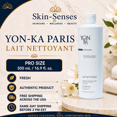 Yonka Lait Nettoyant Cleansing Milk (16.9oz / 500ml) *PRO Size / EXP 02/2029!