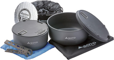 Navigator Camping Cookware Set - Durable, Multi-Functional, Slip Resistant