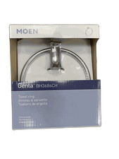 MOEN Genta Wall Mounted Towel Ring in Chrome