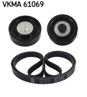 Skf Keilrippenriemensatz Vkma 61069 FüR Toyota Yaris SCP12_ SCP13_ SCP12R SCP13R