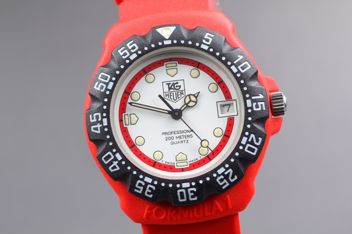 TAG Heuer フォーミュラー1 385.513/1 TAG Heuer Formula 1 White Men's Watch - 385.513/1 for sale