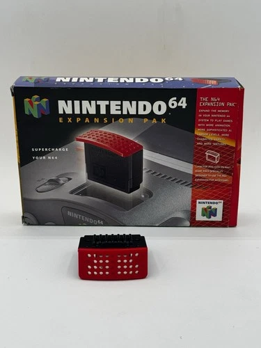 Vtg Nintendo 64 N64 RAM Expansion PAK Pack Box Mint Box