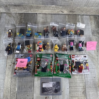 Lego Collectible Minifigures Lot of 22 Series 19, 13, 9, 11, 5, 25, and More