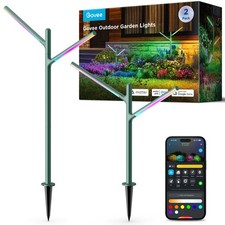 Govee Outdoor Garden Lights 2 Pack RGBWWIC IP66 Waterproof 16 Million Colors 64