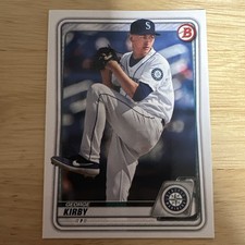 GEORGE KIRBY 2020 BOWMAN DRAFT CARD BD-168 SEATTLE MARINERS (ROOKIE BASE)