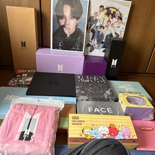 BTS March Box Set Jimin Photo Book Blanket Music Box Light BT21 Humidifier