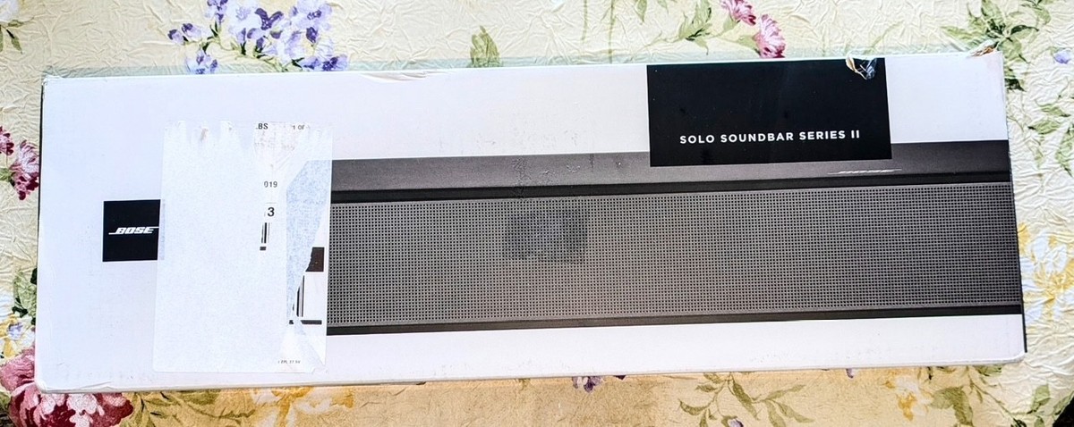 Bose Solo Series II Soundbar - Black (845194-1100) for sale