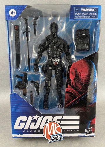 GI JOE CLASSIFIED SERIES 6” - SNAKE EYES #02 (SEALED)