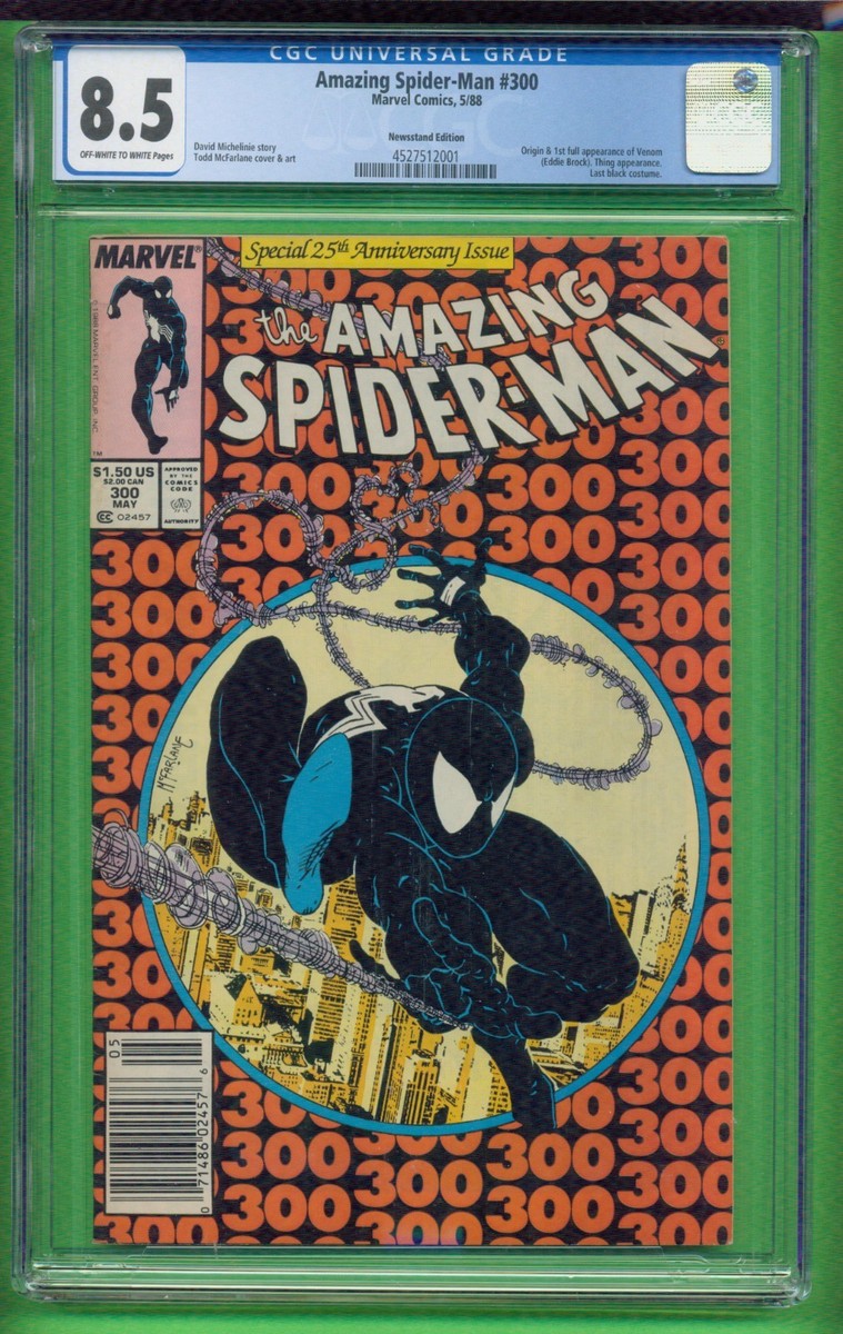 Amazing Spider-Man 300 CGC 8.5 NEWSSTAND EDITION Origin & 1st Full