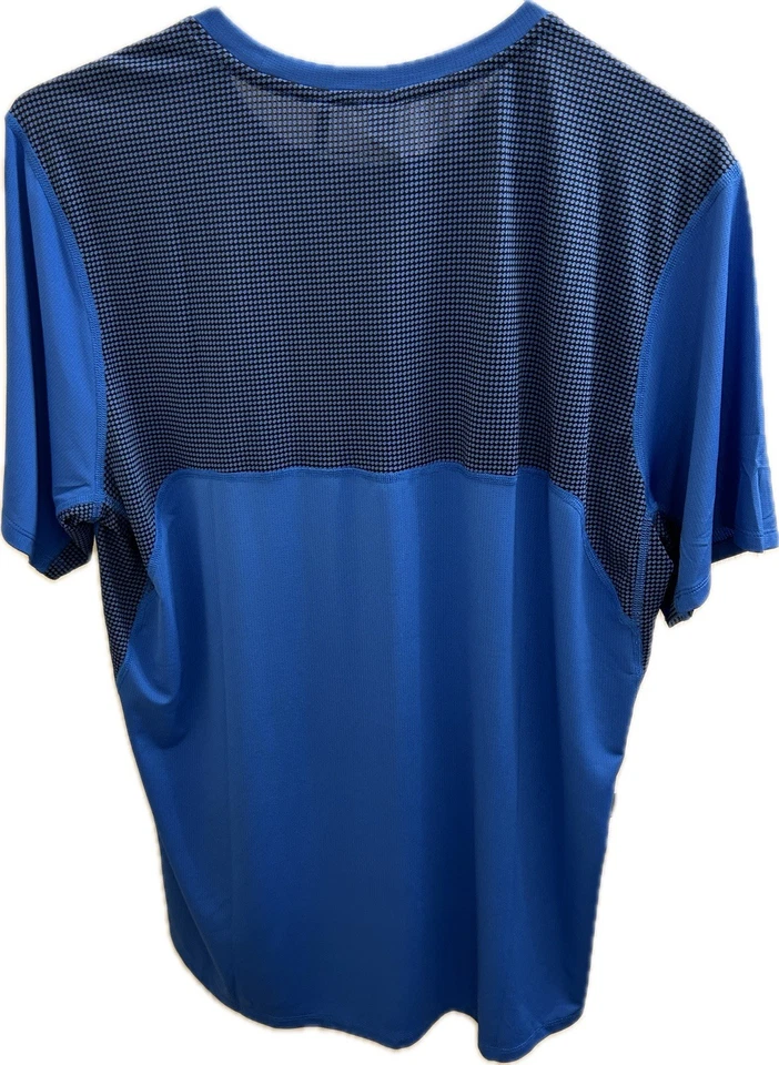 Helly Hansen 男式 Tech Trail 衬衫 L 码蓝色全新无标签 — 第 2/4 张图片