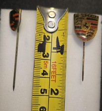 Vintage Porsche enamelled lapel Pin 911 ( Rare )