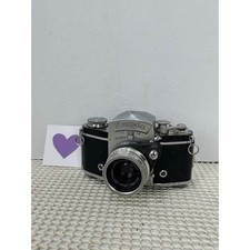 Exakta Varex VX Ihagee Dresden Vintage 35mm Film Camera -FOR PARTS ONLY Untested