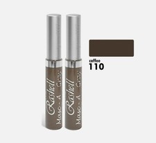  2 Pack Rashell Masc-A-Gray Hair Mascara Touch Up Gray  110 Coffee 